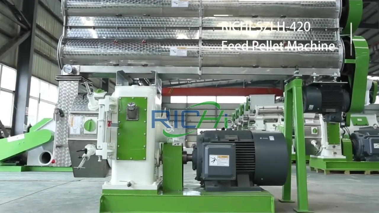 Featured Images from the SZLH420 Dual-Temperature Feed Pelletizer Accessories Video