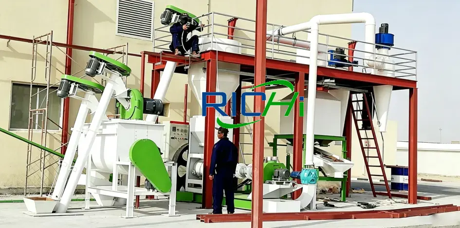 0.5-2TPH Small Extruder Aquatic Feed & Pet Food Pellet Production Line