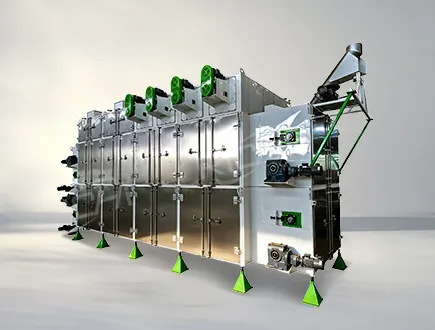 Industrial bag dryer equipment for drying straw and biomass raw materials