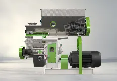 Wood biomass pellet mill machine for biomass fuel pellet plant