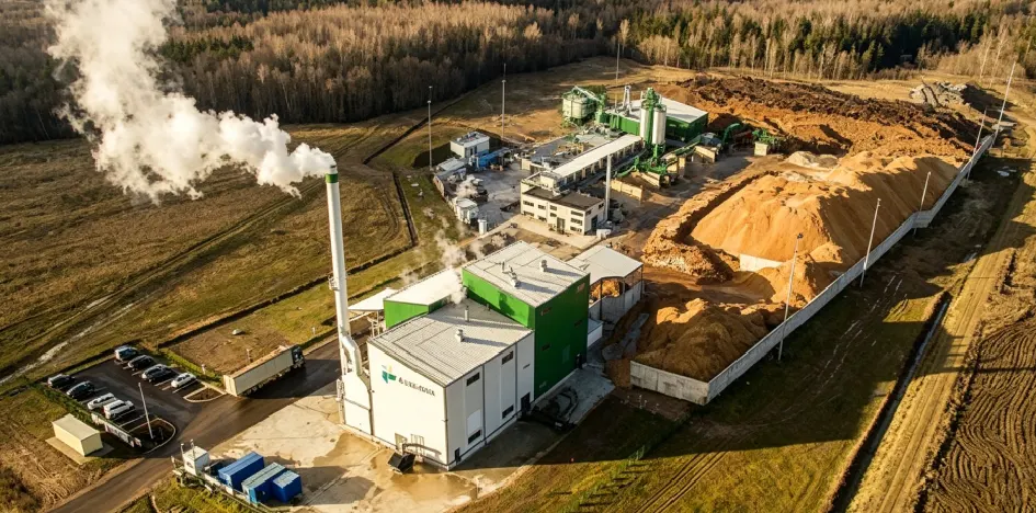Biomass pellet production line capable of processing multiple raw materials