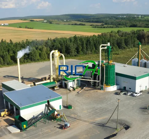 Case studies of construction of a Miscanthus biomass fuel pellet production line
