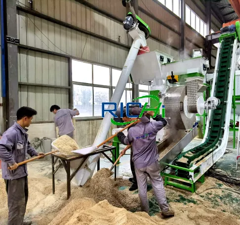 Case studies of construction of a crop straw pellet production line
