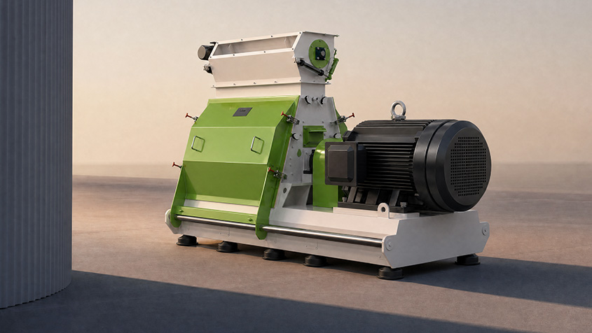 Multifunctional raw material hammer crusher machine for pellet plant pretreatment
