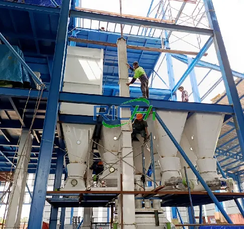 Case studies of fish feed mill and shrimp feed expansion plant site