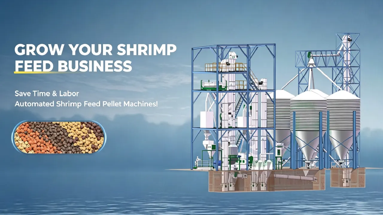 Ligne de production automatisée de granulés pour crevettes : réduisez vos besoins en main-d'œuvre et développez votre activité de fabrication d'aliments aquacoles