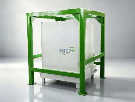 High square vibrating screening machine for feed pellet classification