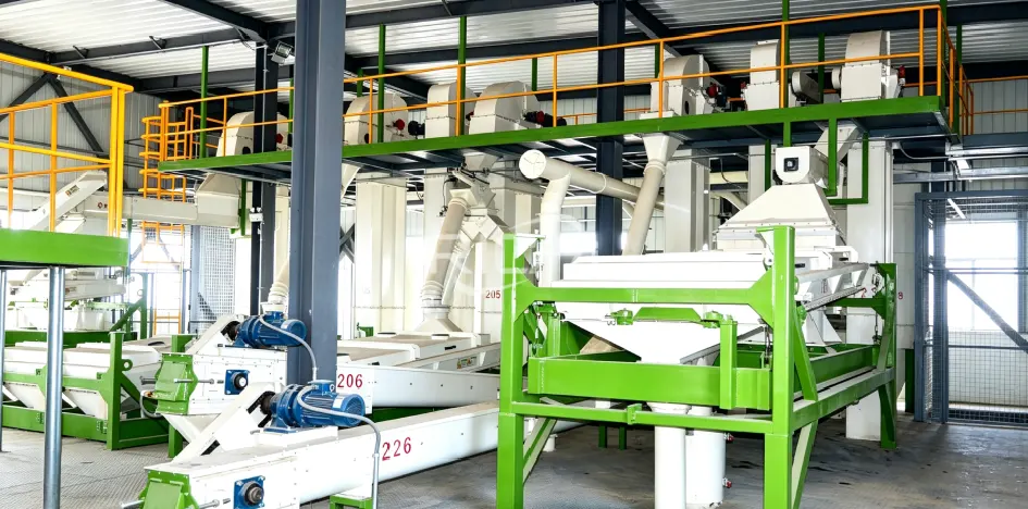 Innovative extrusion and pelletizing feed production line in Bolivia, compound livestock pig feed pellet processing plant