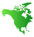 North America icons