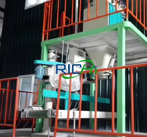 Semi-automatic 0.2-5T/H multifunctional premix feed production line project in Vietnam for powdered animal premix feed manufacturing