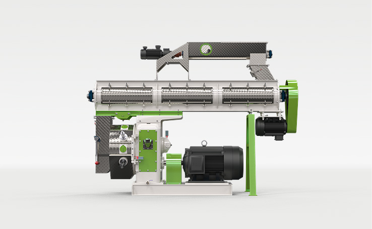SZLH350 bentonite tofu cat litter pellet machine with integrated steam conditioner for medium cat litter plant