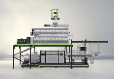 Twin screw extruder for aquatic fish shrimp and pet feed pellet making