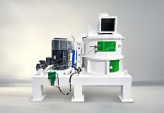 Vertical hammer crusher for grain straw feed raw material grinding