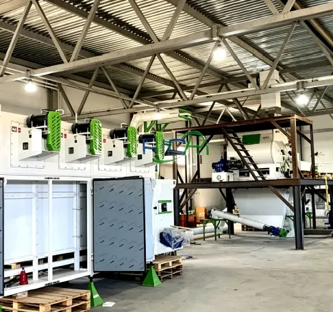 Case study of automated multi species animal feed plant on site