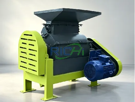 fertilizer crusher machine, industrial crushing equipment for organic cow dung and manure fertilizer production line