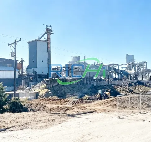 Case studies of fully automated industrial sludge powder organic fertilizer production line on site