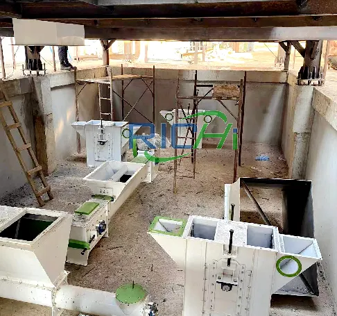 Case studies of fully automated multi-species animal feed plant on site