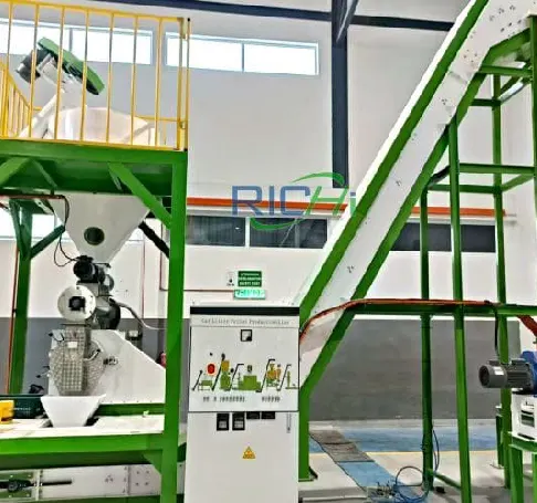 Case studies of fully automated rodenticide pellet extrusion production line (on-site)
