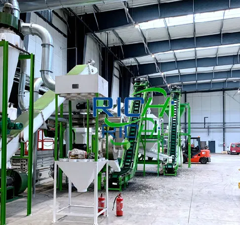 Case studies of fully automated textile-timber-paper RDF pellet production line