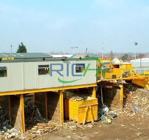 Case studies of fully automated waste paper pellet production line (on-site)