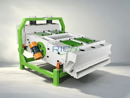 rotary sieve equipment for separating qualified granules from waste materials