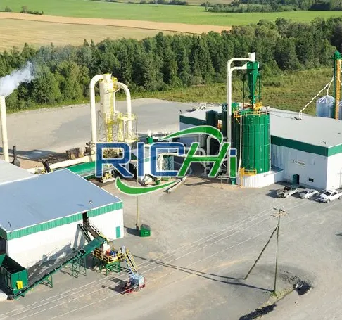 Case studies of semi-automatic miscanthus biomass pellet fuel production line