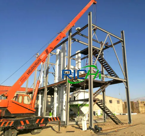 Case studies of semi-automatic sheep and ruminant feed pellet plant (on-site)
