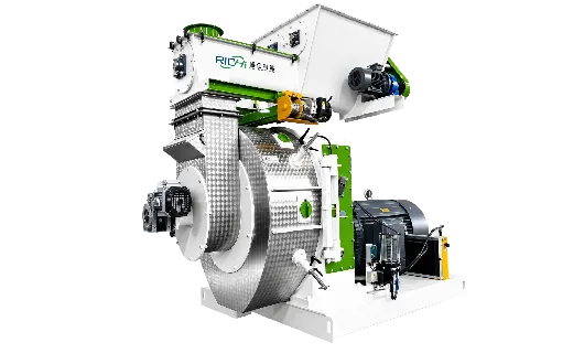 MZLH678 Holzpellet-Maschine, industrielle Ringmatrizen-Holzpelletpresse zur Herstellung von Brennstoffpellets