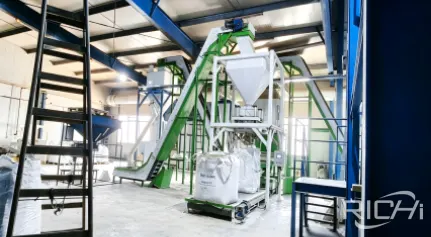 Projekt für eine Holzpellet-Produktionsanlage mit einer Leistung von 2 tph in Rumänien, Ausrüstung für eine kleine Holzpellet-Anlage