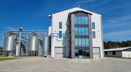 Lini produksi pelet alfalfa untuk ternak ruminansia berkapasitas 10–12 tph di Australia, pabrik pakan ternak lengkap untuk memproduksi pelet alfalfa sebagai pakan ternak ruminansia
