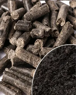 نمایش پلتهای کود ارگانیک