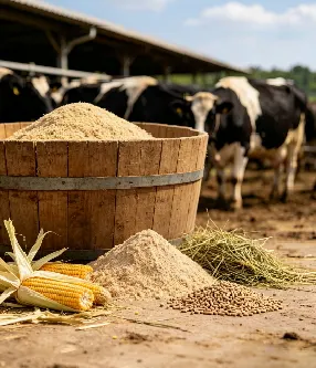 Pendirian pabrik pakan ternak TMR dengan campuran silase jagung dan biji-bijian untuk sapi perah – solusi pemberian pakan yang hemat biaya